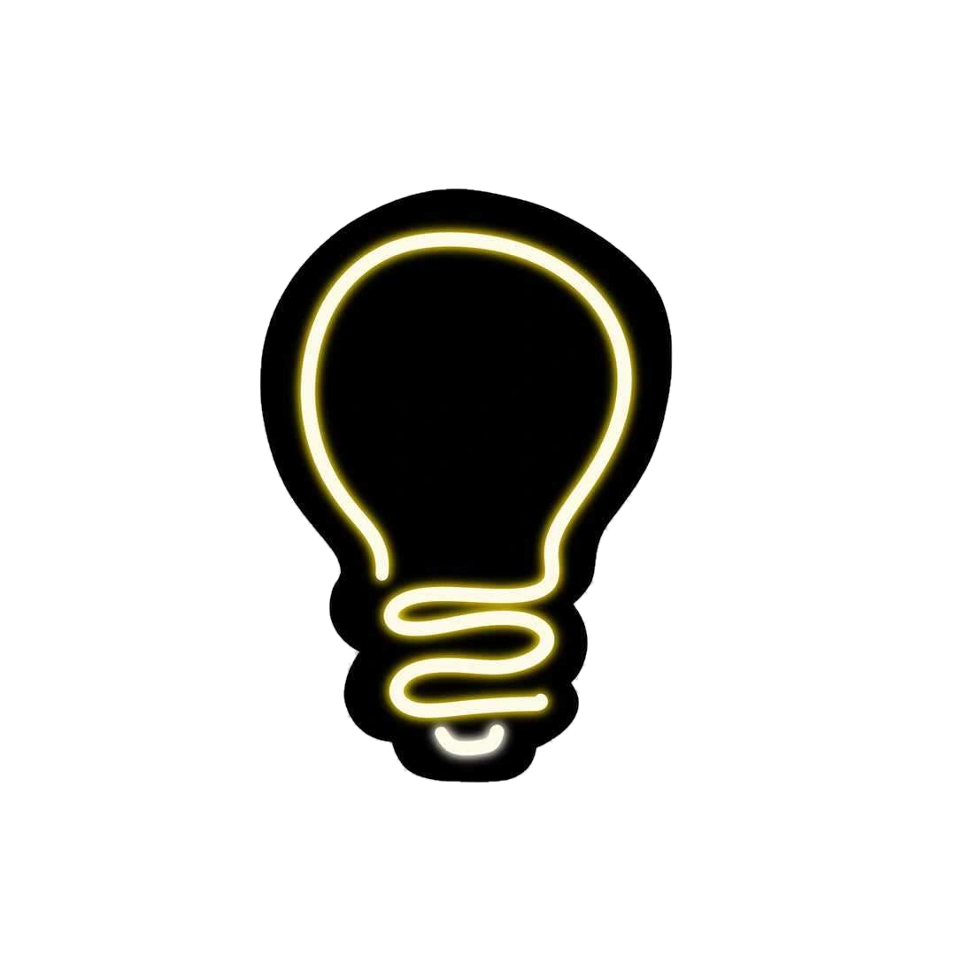 Neon Bulb Sticker